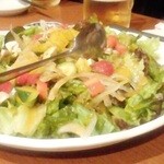 Ikariya - 【いかり屋コース（飲み放題3時間付）】の料理「旨いサラダ」