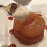 ラ・メール・プラール - タルトタタン・サワークリームと