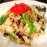 近江牛 焼肉竹 - （2015.11）ガーリックチャーハン