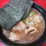鶏麺 関東家 - 醤油 鶏麺(2015/12/16撮影)