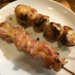 波田野 - 波田野／阿波尾鶏(せせり、ボンジリ)