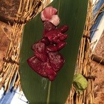 ろばた 翔 - マグロのハツ！活きてる！