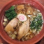 らぁ麺 武者気 マツノ - らぁ麺680円