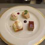 リストランテ ラ チャウ - デザートの盛り合わせ
