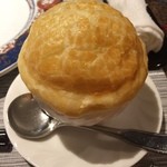 青海波 - クリームスープのパイ包み焼き