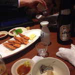 Hokkaido - 日本酒グビグビ、瓶ビールもイイね〜