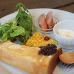 カフェシュクル - 料理写真:モーニング♪550円