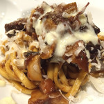 パスタ フレスカ ダンメン - 牛スネ肉のラグー・ビーフシチュー仕立て　キタッラで。¥1.450