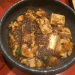 45594495 - お食事は麻婆豆腐！
                                    辛さ控えめで作って貰いましたが、それでも充分な風味と味わいがある
