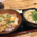 もりもと - 親子丼 ミニお蕎麦 850円