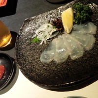 ふぐ好 北新地店 - てっさは梅肉で