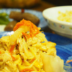 Matsutomiyakotobuki - ディナーのとき。
      鶏の煮込んだのが最高に美味しかった。