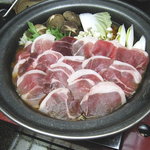 Shirakabesou - メインディッシュの猪鍋