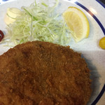千寿雁亭 - メンチカツ520円
（写真無しで舐めてました）
