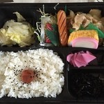 カフェ工房和味 - 豚のしょうが焼き弁当　５００円