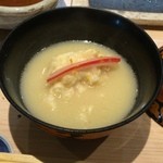 天星 - 天ぷら九種
            蟹の天ぷら白味噌