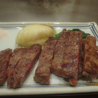 人形町今半 本店 - ロースステーキ定食