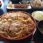 ゆき藤 - じゃんぼかつ丼【料理】