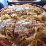 ゆき藤 - じゃんぼかつ丼アップ【料理】