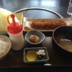 ゆき藤 - ロースカツのレディス定食【料理】