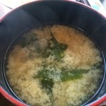 ゆき藤 - 味噌汁【料理】