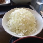ゆき藤 - 千切りキャベツ【料理】