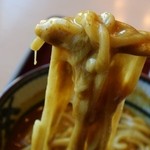 金比羅製麺 - とろとろチーズの絡む麺