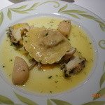 レ・シャンドール - ホタテ２、つぶ貝２。