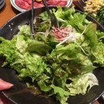 寿し和 和香苑 - チョレギサラダ★
            ドレッシングがうまく回ってる〜〜！