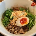 中村商店 - こってり醤油まぜそば(700円)