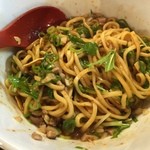 中村商店 - こってり醤油まぜそば(700円)