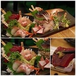 フィッシュ オン ディッシュ ロリー - さしみ鬼盛(1780円)