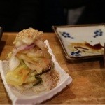 フィッシュ オン ディッシュ ロリー - お新香(380円)