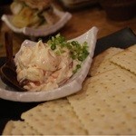 フィッシュ オン ディッシュ ロリー - 鮪の酒盗クリームチーズ(580円)