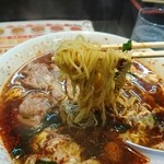 辛麺屋 桝元 - 辛麺レギュラー中華麺