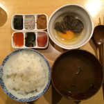 瀧口 - お味噌汁のセット