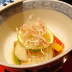 島宿　真里 - 「煮」はりいか・蕪