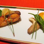 島宿　真里 - 「焼」げたのもろみ漬焼き