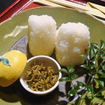 島宿　真里 - 夜食のおむすび