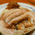 座屋 - 香箱蟹（セイコガニ）の甲羅詰め