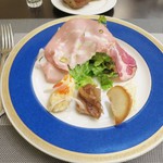 リストランテ ラ チャウ - 前菜の盛り合わせ