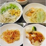 Restaurant Pino - サラダ、パスタ、ローストチキン