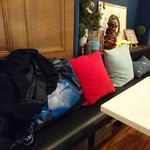 Hachi Cafe - 可愛らしいインテリア（2015.12）