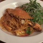  F CAFÉ - 相方セレクトのカニパスタ、濃厚