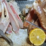 料理旅館 かねとも - 焼き蟹