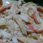 料理旅館 かねとも - カニの身 in the カニ味噌