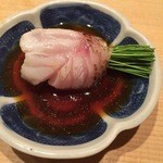 すし家 - H27.12 のどぐろの芽ねぎ巻