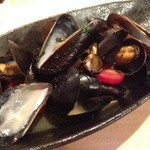 Espetalia - H.27.8.22.夜 ムール貝のワイン蒸し 800円