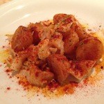 Espetalia - H.27.8.22.夜 ツブ貝のガリシア風 700円