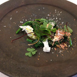 ヴィラ・アイーダ - ほうれん草とリコッタチーズ